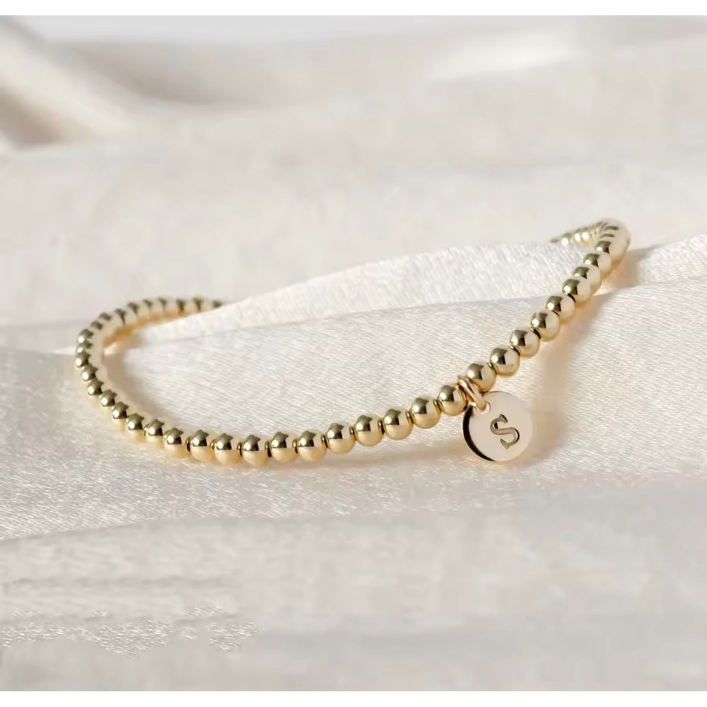 14k Gold plated Stack Set 6PC Heart Charm‎ Paperclip Curb Chain water resistant